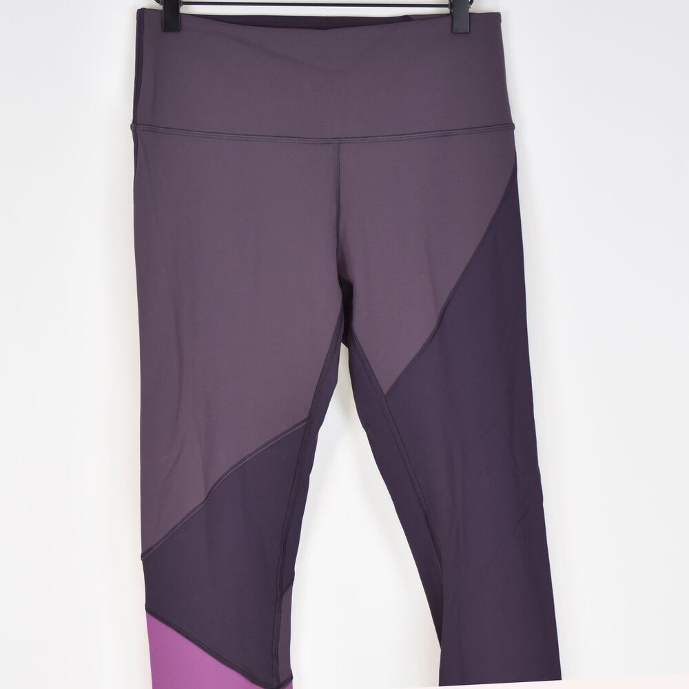 Lululemon Wunder Under Color Block Leggings, Size… - image 2